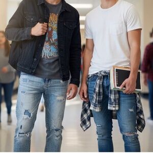 2 Pair Men's Buckle Jeans (Buckle Black & Alec) sizes 30s & 29x30